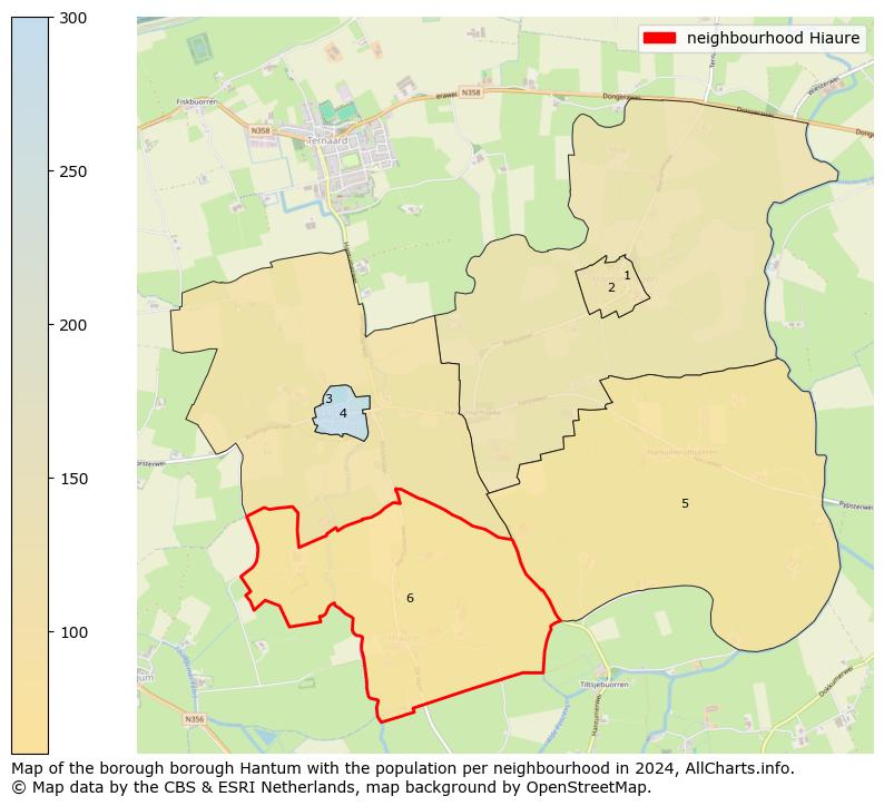 Image of the neighbourhood Hiaure at the map. This image is used as introduction to this page. This page shows a lot of information about the population in the neighbourhood Hiaure (such as the distribution by age groups of the residents, the composition of households, whether inhabitants are natives or Dutch with an immigration background, data about the houses (numbers, types, price development, use, type of property, ...) and more (car ownership, energy consumption, ...) based on open data from the Dutch Central Bureau of Statistics and various other sources!