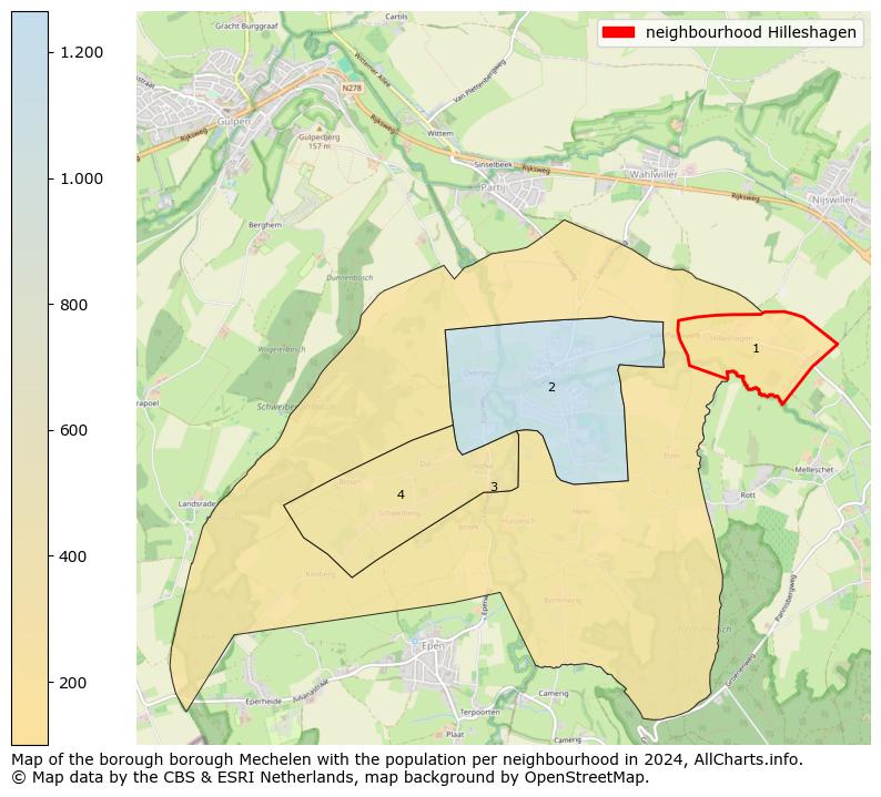 Image of the neighbourhood Hilleshagen at the map. This image is used as introduction to this page. This page shows a lot of information about the population in the neighbourhood Hilleshagen (such as the distribution by age groups of the residents, the composition of households, whether inhabitants are natives or Dutch with an immigration background, data about the houses (numbers, types, price development, use, type of property, ...) and more (car ownership, energy consumption, ...) based on open data from the Dutch Central Bureau of Statistics and various other sources!