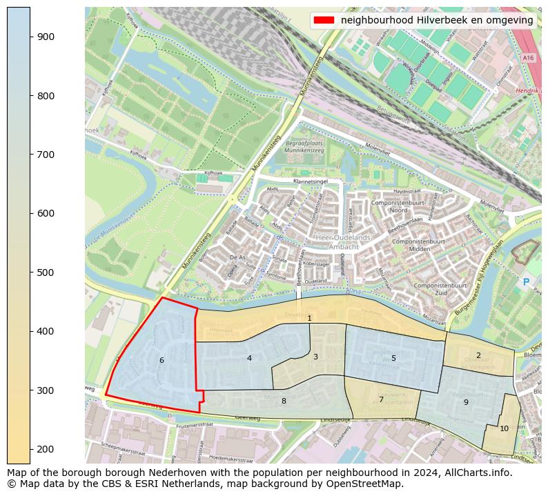 Image of the neighbourhood Hilverbeek en omgeving at the map. This image is used as introduction to this page. This page shows a lot of information about the population in the neighbourhood Hilverbeek en omgeving (such as the distribution by age groups of the residents, the composition of households, whether inhabitants are natives or Dutch with an immigration background, data about the houses (numbers, types, price development, use, type of property, ...) and more (car ownership, energy consumption, ...) based on open data from the Dutch Central Bureau of Statistics and various other sources!