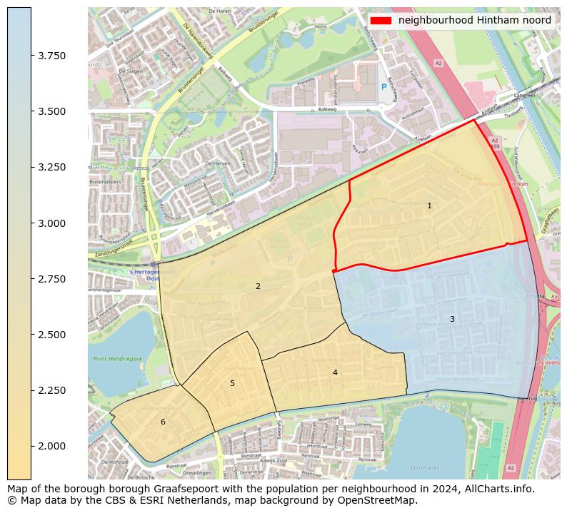 Image of the neighbourhood Hintham noord at the map. This image is used as introduction to this page. This page shows a lot of information about the population in the neighbourhood Hintham noord (such as the distribution by age groups of the residents, the composition of households, whether inhabitants are natives or Dutch with an immigration background, data about the houses (numbers, types, price development, use, type of property, ...) and more (car ownership, energy consumption, ...) based on open data from the Dutch Central Bureau of Statistics and various other sources!