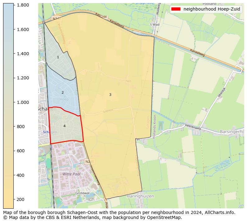 Image of the neighbourhood Hoep-Zuid at the map. This image is used as introduction to this page. This page shows a lot of information about the population in the neighbourhood Hoep-Zuid (such as the distribution by age groups of the residents, the composition of households, whether inhabitants are natives or Dutch with an immigration background, data about the houses (numbers, types, price development, use, type of property, ...) and more (car ownership, energy consumption, ...) based on open data from the Dutch Central Bureau of Statistics and various other sources!