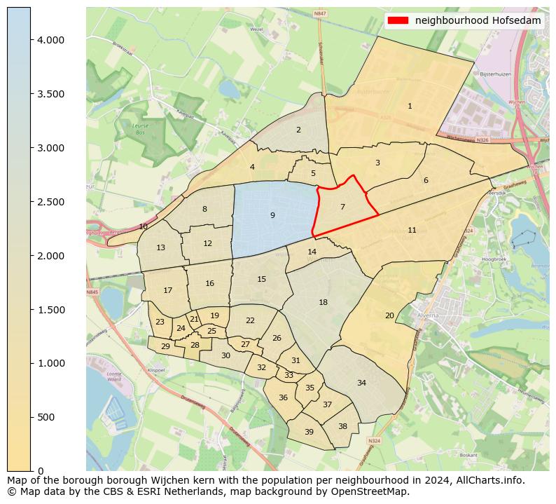 Image of the neighbourhood Hofsedam at the map. This image is used as introduction to this page. This page shows a lot of information about the population in the neighbourhood Hofsedam (such as the distribution by age groups of the residents, the composition of households, whether inhabitants are natives or Dutch with an immigration background, data about the houses (numbers, types, price development, use, type of property, ...) and more (car ownership, energy consumption, ...) based on open data from the Dutch Central Bureau of Statistics and various other sources!