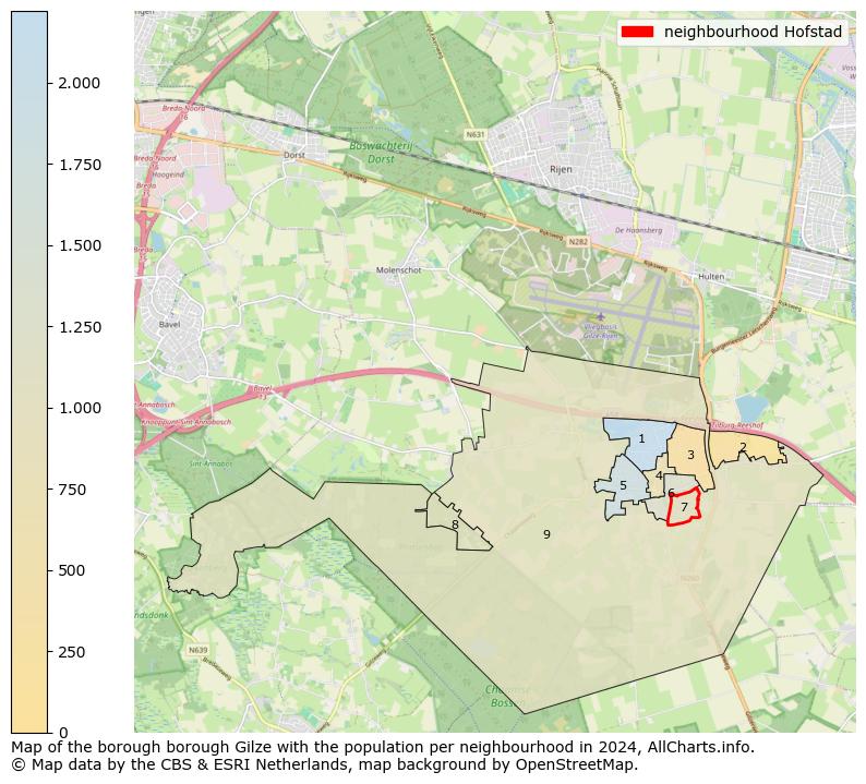 Image of the neighbourhood Hofstad at the map. This image is used as introduction to this page. This page shows a lot of information about the population in the neighbourhood Hofstad (such as the distribution by age groups of the residents, the composition of households, whether inhabitants are natives or Dutch with an immigration background, data about the houses (numbers, types, price development, use, type of property, ...) and more (car ownership, energy consumption, ...) based on open data from the Dutch Central Bureau of Statistics and various other sources!