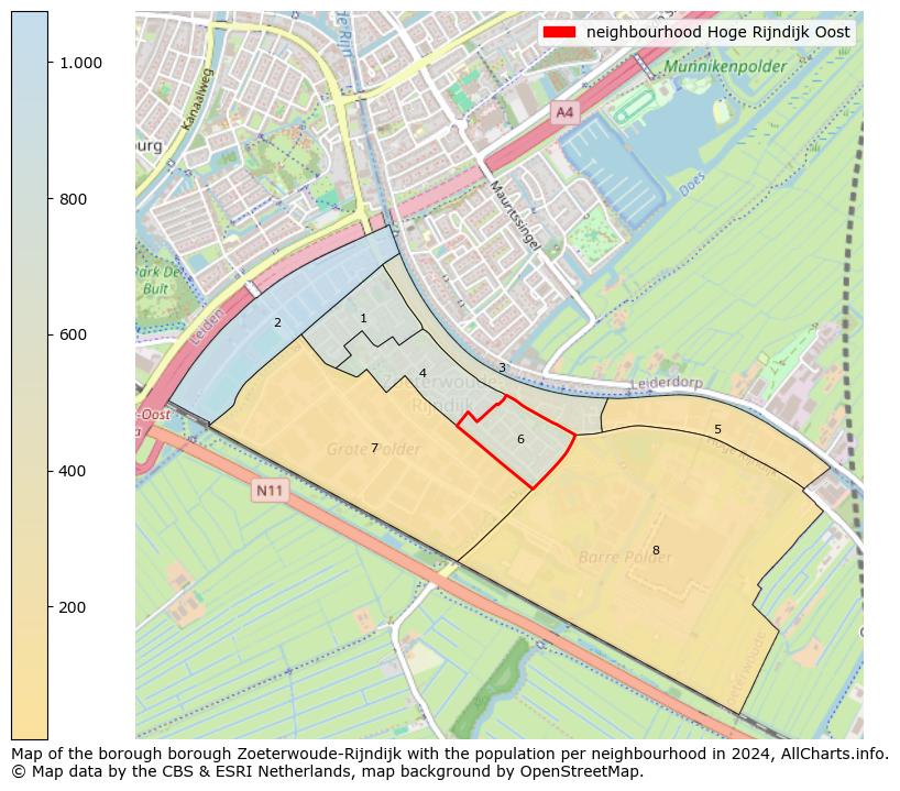 Image of the neighbourhood Hoge Rijndijk Oost at the map. This image is used as introduction to this page. This page shows a lot of information about the population in the neighbourhood Hoge Rijndijk Oost (such as the distribution by age groups of the residents, the composition of households, whether inhabitants are natives or Dutch with an immigration background, data about the houses (numbers, types, price development, use, type of property, ...) and more (car ownership, energy consumption, ...) based on open data from the Dutch Central Bureau of Statistics and various other sources!