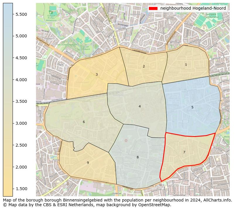 Image of the neighbourhood Hogeland-Noord at the map. This image is used as introduction to this page. This page shows a lot of information about the population in the neighbourhood Hogeland-Noord (such as the distribution by age groups of the residents, the composition of households, whether inhabitants are natives or Dutch with an immigration background, data about the houses (numbers, types, price development, use, type of property, ...) and more (car ownership, energy consumption, ...) based on open data from the Dutch Central Bureau of Statistics and various other sources!