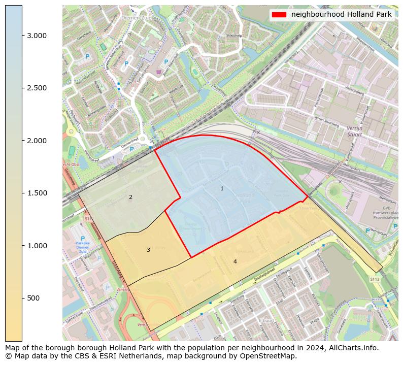 Image of the neighbourhood Holland Park at the map. This image is used as introduction to this page. This page shows a lot of information about the population in the neighbourhood Holland Park (such as the distribution by age groups of the residents, the composition of households, whether inhabitants are natives or Dutch with an immigration background, data about the houses (numbers, types, price development, use, type of property, ...) and more (car ownership, energy consumption, ...) based on open data from the Dutch Central Bureau of Statistics and various other sources!