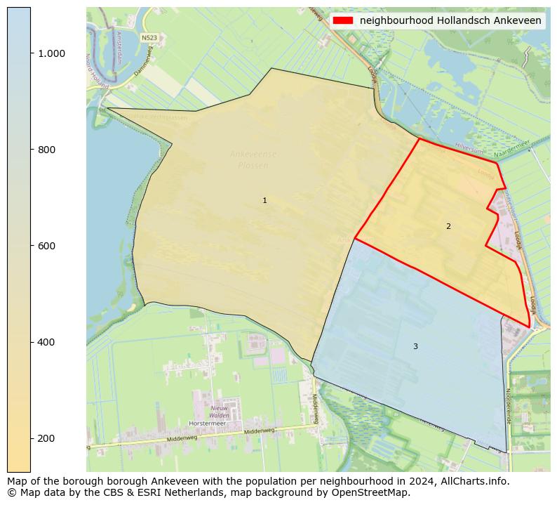 Image of the neighbourhood Hollandsch Ankeveen at the map. This image is used as introduction to this page. This page shows a lot of information about the population in the neighbourhood Hollandsch Ankeveen (such as the distribution by age groups of the residents, the composition of households, whether inhabitants are natives or Dutch with an immigration background, data about the houses (numbers, types, price development, use, type of property, ...) and more (car ownership, energy consumption, ...) based on open data from the Dutch Central Bureau of Statistics and various other sources!