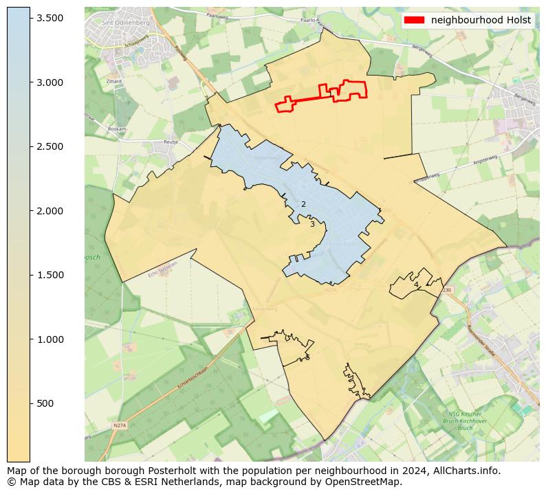 Image of the neighbourhood Holst at the map. This image is used as introduction to this page. This page shows a lot of information about the population in the neighbourhood Holst (such as the distribution by age groups of the residents, the composition of households, whether inhabitants are natives or Dutch with an immigration background, data about the houses (numbers, types, price development, use, type of property, ...) and more (car ownership, energy consumption, ...) based on open data from the Dutch Central Bureau of Statistics and various other sources!