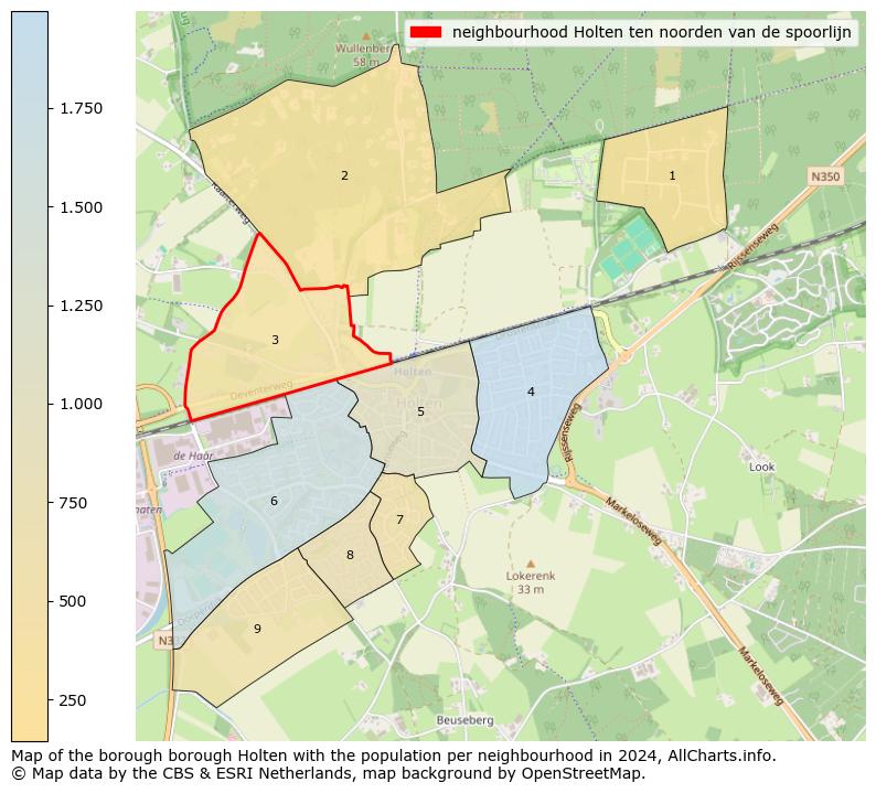 Image of the neighbourhood Holten ten noorden van de spoorlijn at the map. This image is used as introduction to this page. This page shows a lot of information about the population in the neighbourhood Holten ten noorden van de spoorlijn (such as the distribution by age groups of the residents, the composition of households, whether inhabitants are natives or Dutch with an immigration background, data about the houses (numbers, types, price development, use, type of property, ...) and more (car ownership, energy consumption, ...) based on open data from the Dutch Central Bureau of Statistics and various other sources!