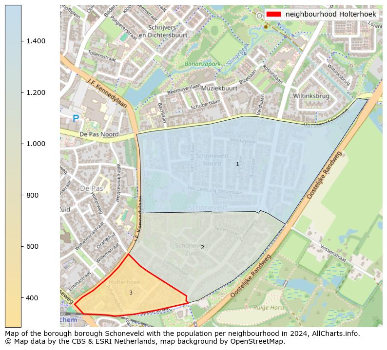 Image of the neighbourhood Holterhoek at the map. This image is used as introduction to this page. This page shows a lot of information about the population in the neighbourhood Holterhoek (such as the distribution by age groups of the residents, the composition of households, whether inhabitants are natives or Dutch with an immigration background, data about the houses (numbers, types, price development, use, type of property, ...) and more (car ownership, energy consumption, ...) based on open data from the Dutch Central Bureau of Statistics and various other sources!