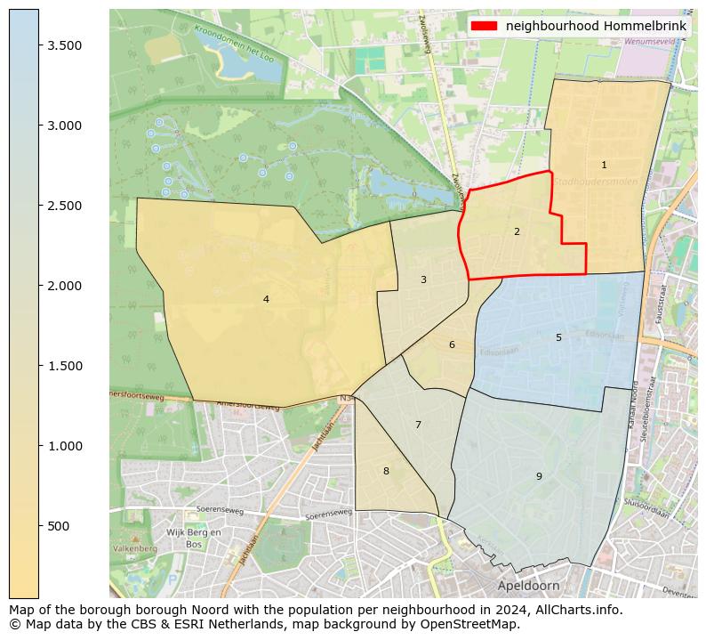 Image of the neighbourhood Hommelbrink at the map. This image is used as introduction to this page. This page shows a lot of information about the population in the neighbourhood Hommelbrink (such as the distribution by age groups of the residents, the composition of households, whether inhabitants are natives or Dutch with an immigration background, data about the houses (numbers, types, price development, use, type of property, ...) and more (car ownership, energy consumption, ...) based on open data from the Dutch Central Bureau of Statistics and various other sources!