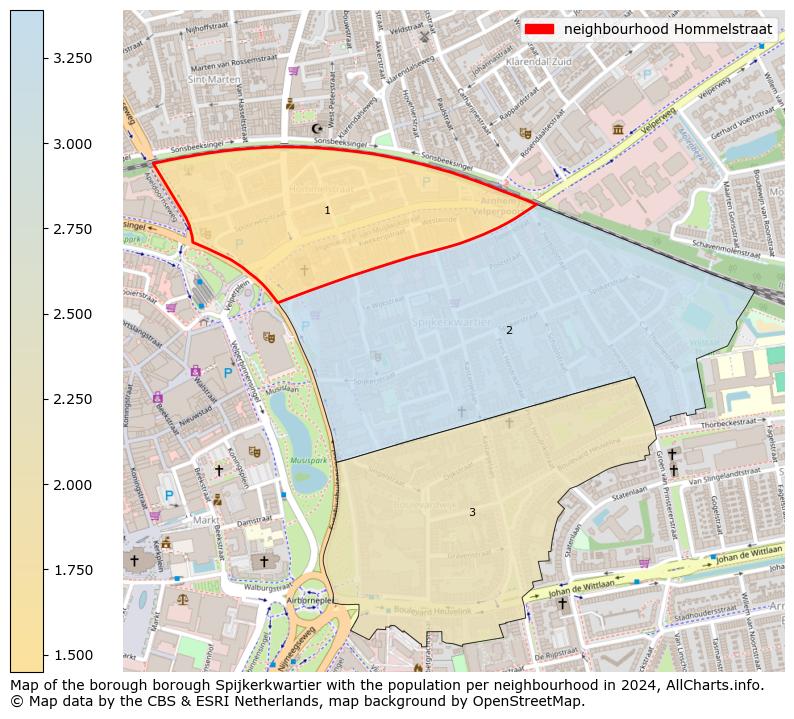 Image of the neighbourhood Hommelstraat at the map. This image is used as introduction to this page. This page shows a lot of information about the population in the neighbourhood Hommelstraat (such as the distribution by age groups of the residents, the composition of households, whether inhabitants are natives or Dutch with an immigration background, data about the houses (numbers, types, price development, use, type of property, ...) and more (car ownership, energy consumption, ...) based on open data from the Dutch Central Bureau of Statistics and various other sources!