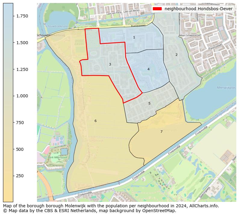 Image of the neighbourhood Hondsbos-Dever at the map. This image is used as introduction to this page. This page shows a lot of information about the population in the neighbourhood Hondsbos-Dever (such as the distribution by age groups of the residents, the composition of households, whether inhabitants are natives or Dutch with an immigration background, data about the houses (numbers, types, price development, use, type of property, ...) and more (car ownership, energy consumption, ...) based on open data from the Dutch Central Bureau of Statistics and various other sources!