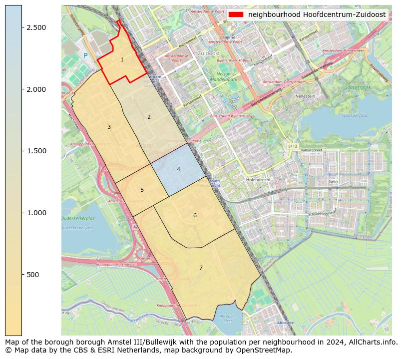 Image of the neighbourhood Hoofdcentrum-Zuidoost at the map. This image is used as introduction to this page. This page shows a lot of information about the population in the neighbourhood Hoofdcentrum-Zuidoost (such as the distribution by age groups of the residents, the composition of households, whether inhabitants are natives or Dutch with an immigration background, data about the houses (numbers, types, price development, use, type of property, ...) and more (car ownership, energy consumption, ...) based on open data from the Dutch Central Bureau of Statistics and various other sources!