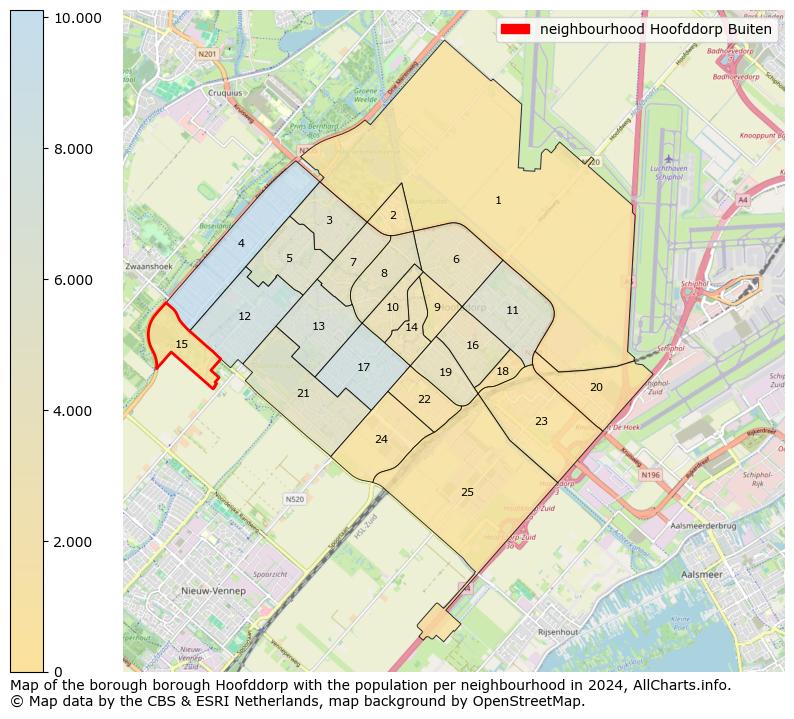 Image of the neighbourhood Hoofddorp Buiten at the map. This image is used as introduction to this page. This page shows a lot of information about the population in the neighbourhood Hoofddorp Buiten (such as the distribution by age groups of the residents, the composition of households, whether inhabitants are natives or Dutch with an immigration background, data about the houses (numbers, types, price development, use, type of property, ...) and more (car ownership, energy consumption, ...) based on open data from the Dutch Central Bureau of Statistics and various other sources!