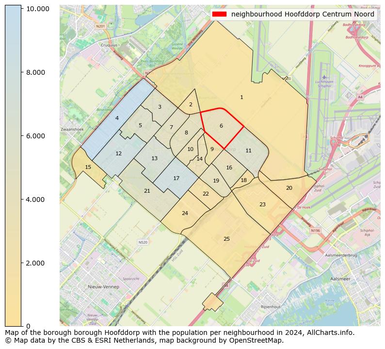 Image of the neighbourhood Hoofddorp Centrum Noord at the map. This image is used as introduction to this page. This page shows a lot of information about the population in the neighbourhood Hoofddorp Centrum Noord (such as the distribution by age groups of the residents, the composition of households, whether inhabitants are natives or Dutch with an immigration background, data about the houses (numbers, types, price development, use, type of property, ...) and more (car ownership, energy consumption, ...) based on open data from the Dutch Central Bureau of Statistics and various other sources!