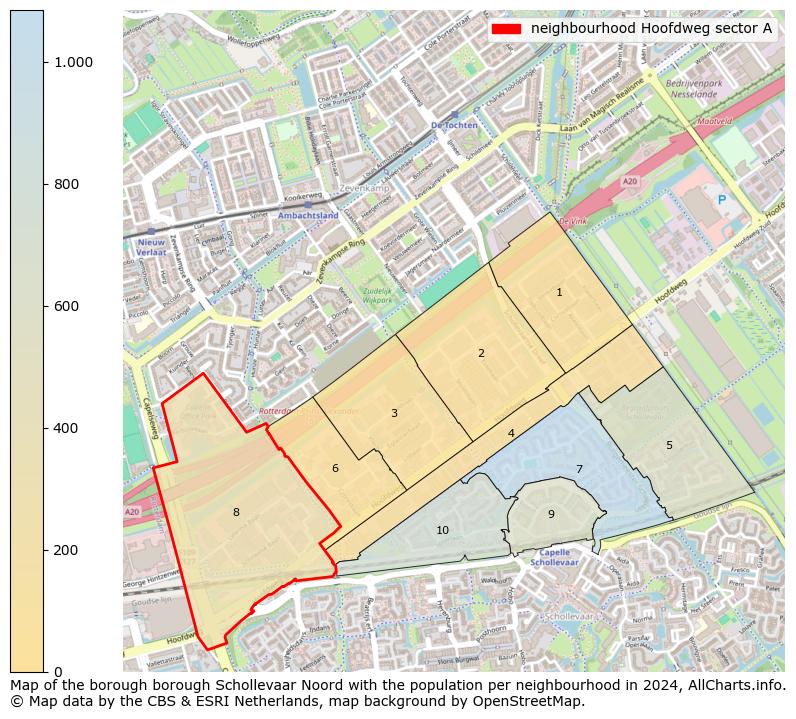 Image of the neighbourhood Hoofdweg sector A at the map. This image is used as introduction to this page. This page shows a lot of information about the population in the neighbourhood Hoofdweg sector A (such as the distribution by age groups of the residents, the composition of households, whether inhabitants are natives or Dutch with an immigration background, data about the houses (numbers, types, price development, use, type of property, ...) and more (car ownership, energy consumption, ...) based on open data from the Dutch Central Bureau of Statistics and various other sources!