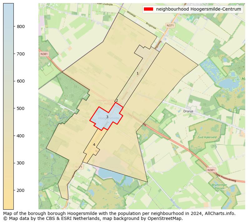 Image of the neighbourhood Hoogersmilde-Centrum at the map. This image is used as introduction to this page. This page shows a lot of information about the population in the neighbourhood Hoogersmilde-Centrum (such as the distribution by age groups of the residents, the composition of households, whether inhabitants are natives or Dutch with an immigration background, data about the houses (numbers, types, price development, use, type of property, ...) and more (car ownership, energy consumption, ...) based on open data from the Dutch Central Bureau of Statistics and various other sources!