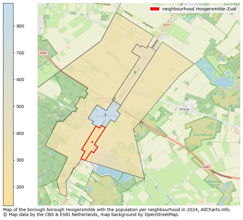 Image of the neighbourhood Hoogersmilde-Zuid at the map. This image is used as introduction to this page. This page shows a lot of information about the population in the neighbourhood Hoogersmilde-Zuid (such as the distribution by age groups of the residents, the composition of households, whether inhabitants are natives or Dutch with an immigration background, data about the houses (numbers, types, price development, use, type of property, ...) and more (car ownership, energy consumption, ...) based on open data from the Dutch Central Bureau of Statistics and various other sources!