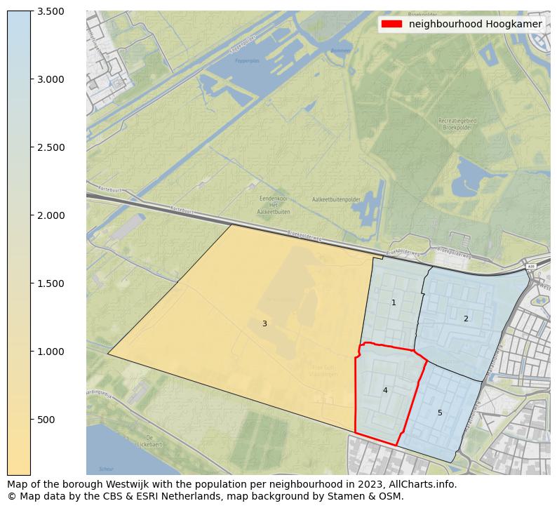 Map of the borough Westwijk with the population per neighbourhood in 2022. This page shows a lot of information about residents (such as the distribution by age groups, family composition, gender, native or Dutch with an immigration background, ...), homes (numbers, types, price development, use, type of property, ...) and more (car ownership, energy consumption, ...) based on open data from the Dutch Central Bureau of Statistics and various other sources!