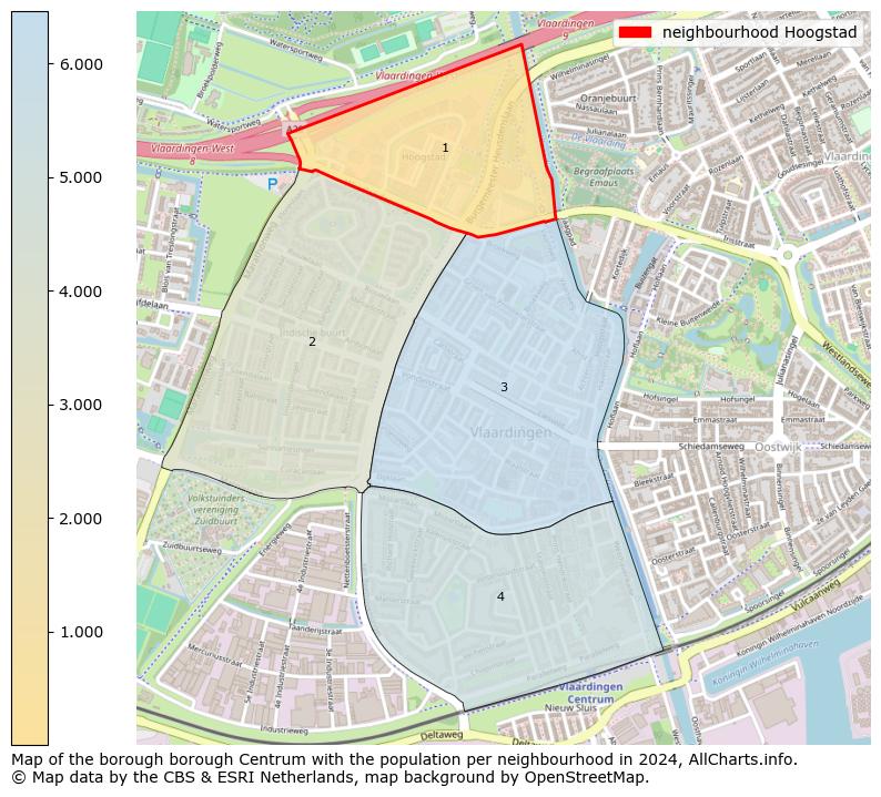 Image of the neighbourhood Hoogstad at the map. This image is used as introduction to this page. This page shows a lot of information about the population in the neighbourhood Hoogstad (such as the distribution by age groups of the residents, the composition of households, whether inhabitants are natives or Dutch with an immigration background, data about the houses (numbers, types, price development, use, type of property, ...) and more (car ownership, energy consumption, ...) based on open data from the Dutch Central Bureau of Statistics and various other sources!