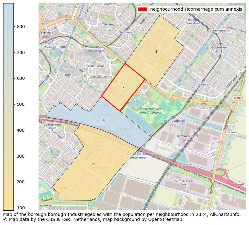 Image of the neighbourhood Hoornerhage cum annexis at the map. This image is used as introduction to this page. This page shows a lot of information about the population in the neighbourhood Hoornerhage cum annexis (such as the distribution by age groups of the residents, the composition of households, whether inhabitants are natives or Dutch with an immigration background, data about the houses (numbers, types, price development, use, type of property, ...) and more (car ownership, energy consumption, ...) based on open data from the Dutch Central Bureau of Statistics and various other sources!