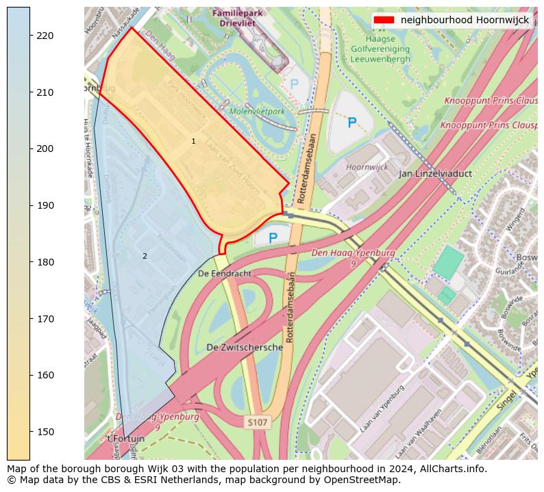 Image of the neighbourhood Hoornwijck at the map. This image is used as introduction to this page. This page shows a lot of information about the population in the neighbourhood Hoornwijck (such as the distribution by age groups of the residents, the composition of households, whether inhabitants are natives or Dutch with an immigration background, data about the houses (numbers, types, price development, use, type of property, ...) and more (car ownership, energy consumption, ...) based on open data from the Dutch Central Bureau of Statistics and various other sources!