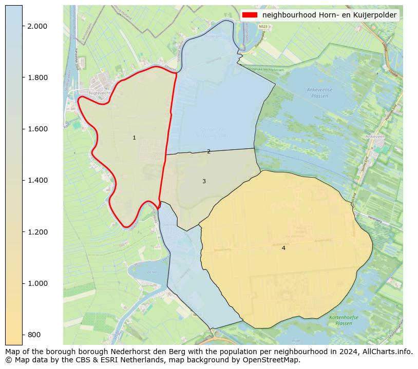 Image of the neighbourhood Horn- en Kuijerpolder at the map. This image is used as introduction to this page. This page shows a lot of information about the population in the neighbourhood Horn- en Kuijerpolder (such as the distribution by age groups of the residents, the composition of households, whether inhabitants are natives or Dutch with an immigration background, data about the houses (numbers, types, price development, use, type of property, ...) and more (car ownership, energy consumption, ...) based on open data from the Dutch Central Bureau of Statistics and various other sources!