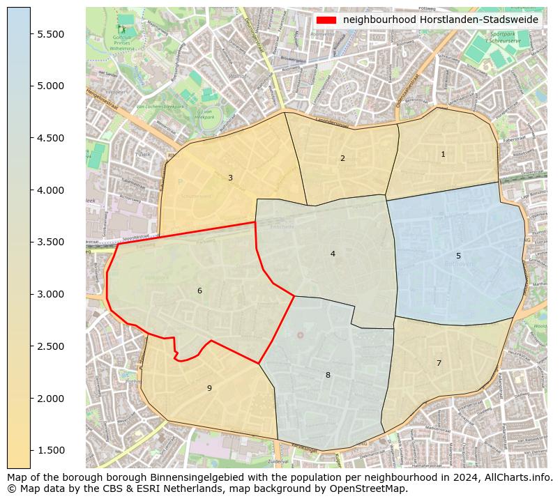 Image of the neighbourhood Horstlanden-Stadsweide at the map. This image is used as introduction to this page. This page shows a lot of information about the population in the neighbourhood Horstlanden-Stadsweide (such as the distribution by age groups of the residents, the composition of households, whether inhabitants are natives or Dutch with an immigration background, data about the houses (numbers, types, price development, use, type of property, ...) and more (car ownership, energy consumption, ...) based on open data from the Dutch Central Bureau of Statistics and various other sources!