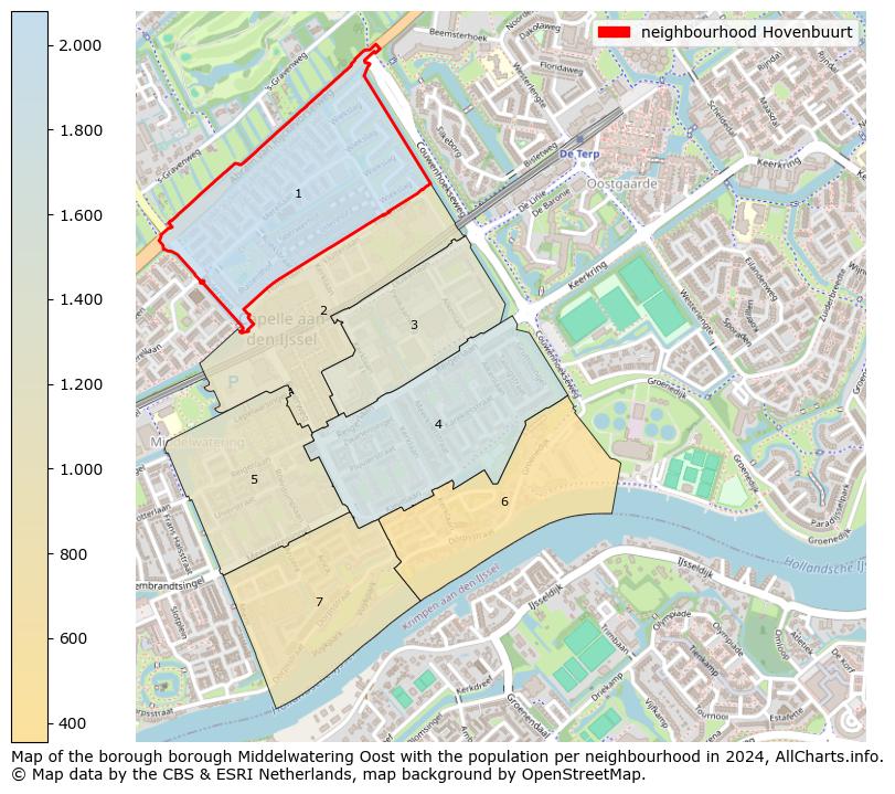 Image of the neighbourhood Hovenbuurt at the map. This image is used as introduction to this page. This page shows a lot of information about the population in the neighbourhood Hovenbuurt (such as the distribution by age groups of the residents, the composition of households, whether inhabitants are natives or Dutch with an immigration background, data about the houses (numbers, types, price development, use, type of property, ...) and more (car ownership, energy consumption, ...) based on open data from the Dutch Central Bureau of Statistics and various other sources!