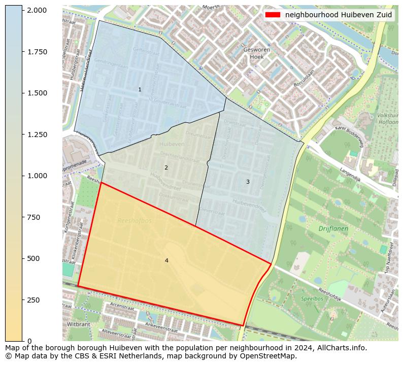 Image of the neighbourhood Huibeven Zuid at the map. This image is used as introduction to this page. This page shows a lot of information about the population in the neighbourhood Huibeven Zuid (such as the distribution by age groups of the residents, the composition of households, whether inhabitants are natives or Dutch with an immigration background, data about the houses (numbers, types, price development, use, type of property, ...) and more (car ownership, energy consumption, ...) based on open data from the Dutch Central Bureau of Statistics and various other sources!