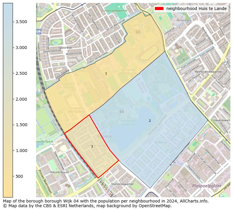 Image of the neighbourhood Huis te Lande at the map. This image is used as introduction to this page. This page shows a lot of information about the population in the neighbourhood Huis te Lande (such as the distribution by age groups of the residents, the composition of households, whether inhabitants are natives or Dutch with an immigration background, data about the houses (numbers, types, price development, use, type of property, ...) and more (car ownership, energy consumption, ...) based on open data from the Dutch Central Bureau of Statistics and various other sources!