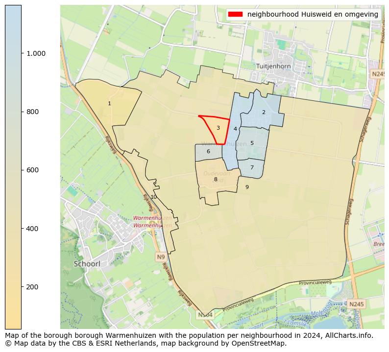 Image of the neighbourhood Huisweid en omgeving at the map. This image is used as introduction to this page. This page shows a lot of information about the population in the neighbourhood Huisweid en omgeving (such as the distribution by age groups of the residents, the composition of households, whether inhabitants are natives or Dutch with an immigration background, data about the houses (numbers, types, price development, use, type of property, ...) and more (car ownership, energy consumption, ...) based on open data from the Dutch Central Bureau of Statistics and various other sources!