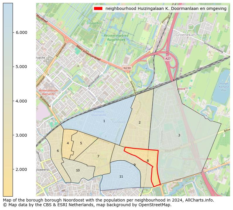 Image of the neighbourhood Huizingalaan K. Doormanlaan en omgeving at the map. This image is used as introduction to this page. This page shows a lot of information about the population in the neighbourhood Huizingalaan K. Doormanlaan en omgeving (such as the distribution by age groups of the residents, the composition of households, whether inhabitants are natives or Dutch with an immigration background, data about the houses (numbers, types, price development, use, type of property, ...) and more (car ownership, energy consumption, ...) based on open data from the Dutch Central Bureau of Statistics and various other sources!