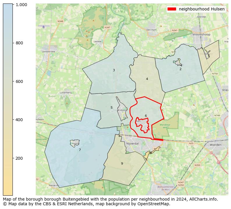 Image of the neighbourhood Hulsen at the map. This image is used as introduction to this page. This page shows a lot of information about the population in the neighbourhood Hulsen (such as the distribution by age groups of the residents, the composition of households, whether inhabitants are natives or Dutch with an immigration background, data about the houses (numbers, types, price development, use, type of property, ...) and more (car ownership, energy consumption, ...) based on open data from the Dutch Central Bureau of Statistics and various other sources!