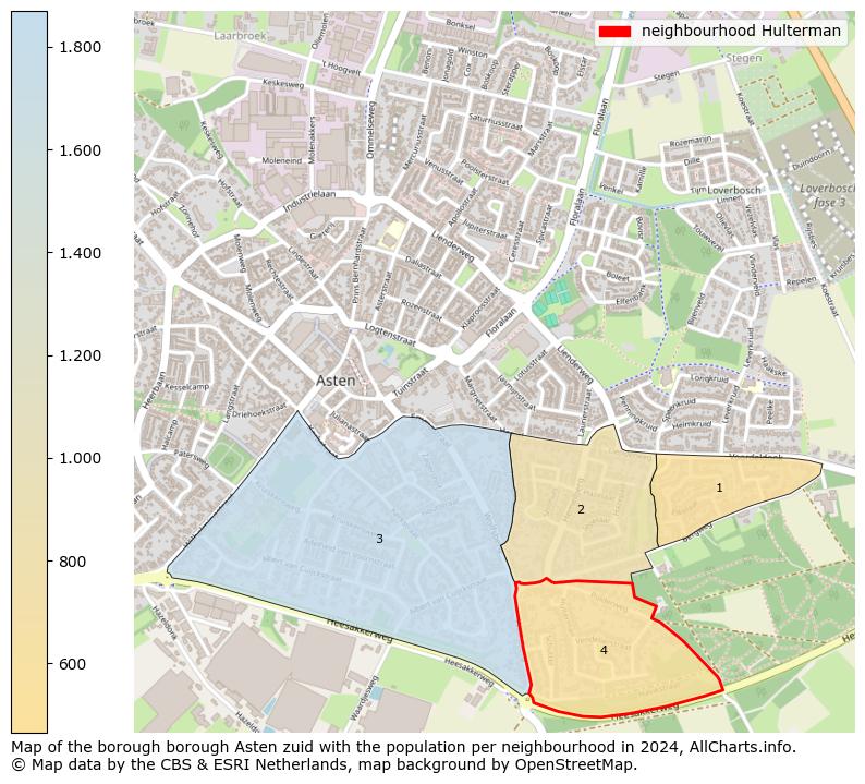 Image of the neighbourhood Hulterman at the map. This image is used as introduction to this page. This page shows a lot of information about the population in the neighbourhood Hulterman (such as the distribution by age groups of the residents, the composition of households, whether inhabitants are natives or Dutch with an immigration background, data about the houses (numbers, types, price development, use, type of property, ...) and more (car ownership, energy consumption, ...) based on open data from the Dutch Central Bureau of Statistics and various other sources!