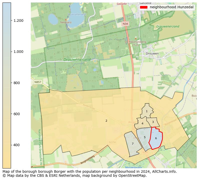 Image of the neighbourhood Hunzedal at the map. This image is used as introduction to this page. This page shows a lot of information about the population in the neighbourhood Hunzedal (such as the distribution by age groups of the residents, the composition of households, whether inhabitants are natives or Dutch with an immigration background, data about the houses (numbers, types, price development, use, type of property, ...) and more (car ownership, energy consumption, ...) based on open data from the Dutch Central Bureau of Statistics and various other sources!