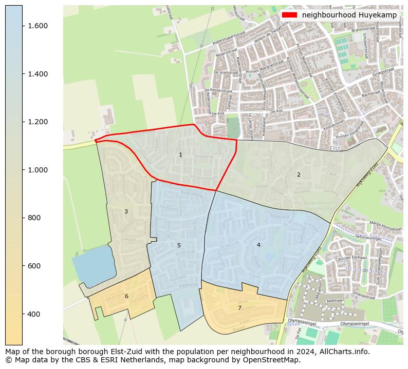 Image of the neighbourhood Huyekamp at the map. This image is used as introduction to this page. This page shows a lot of information about the population in the neighbourhood Huyekamp (such as the distribution by age groups of the residents, the composition of households, whether inhabitants are natives or Dutch with an immigration background, data about the houses (numbers, types, price development, use, type of property, ...) and more (car ownership, energy consumption, ...) based on open data from the Dutch Central Bureau of Statistics and various other sources!