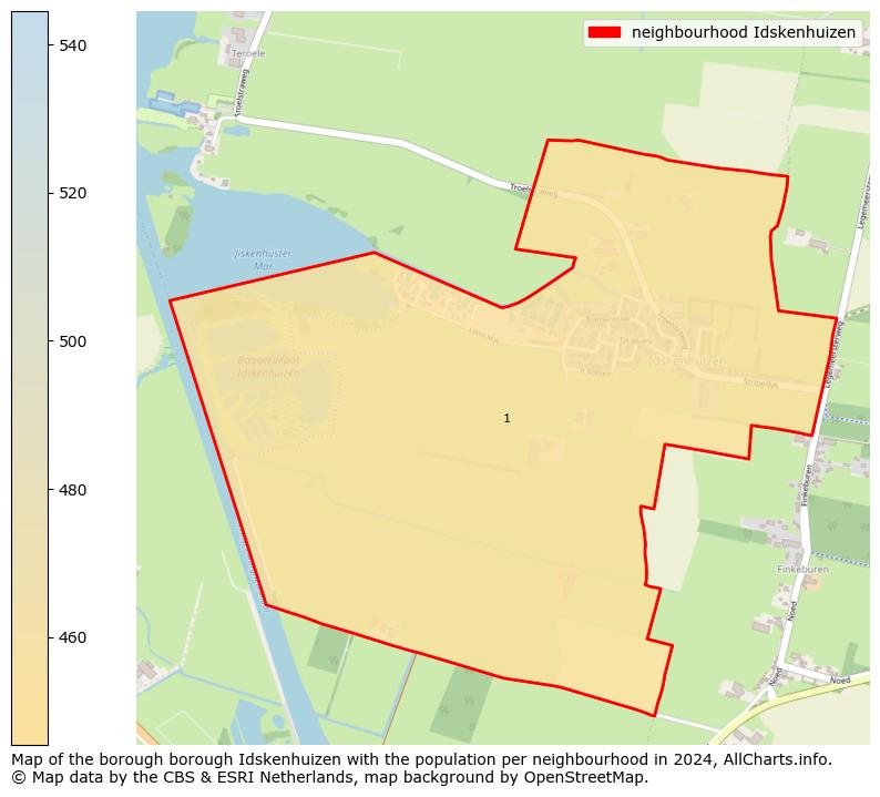 Image of the neighbourhood Idskenhuizen at the map. This image is used as introduction to this page. This page shows a lot of information about the population in the neighbourhood Idskenhuizen (such as the distribution by age groups of the residents, the composition of households, whether inhabitants are natives or Dutch with an immigration background, data about the houses (numbers, types, price development, use, type of property, ...) and more (car ownership, energy consumption, ...) based on open data from the Dutch Central Bureau of Statistics and various other sources!