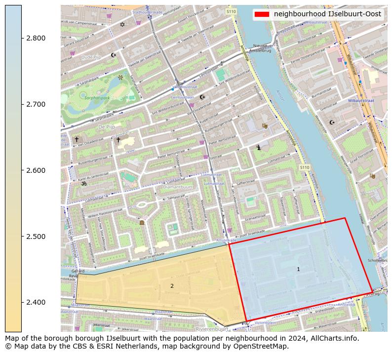 Image of the neighbourhood IJselbuurt-Oost at the map. This image is used as introduction to this page. This page shows a lot of information about the population in the neighbourhood IJselbuurt-Oost (such as the distribution by age groups of the residents, the composition of households, whether inhabitants are natives or Dutch with an immigration background, data about the houses (numbers, types, price development, use, type of property, ...) and more (car ownership, energy consumption, ...) based on open data from the Dutch Central Bureau of Statistics and various other sources!