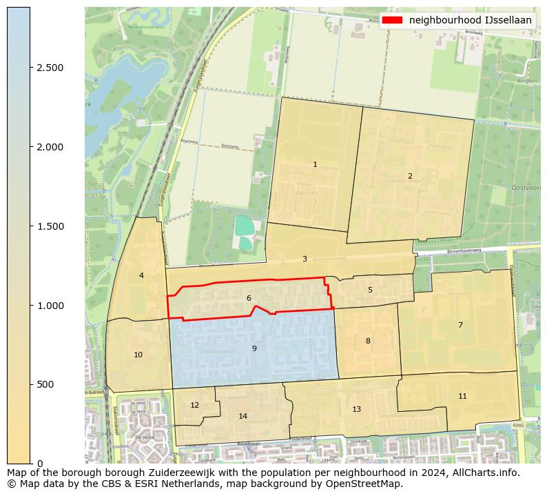 Image of the neighbourhood IJssellaan at the map. This image is used as introduction to this page. This page shows a lot of information about the population in the neighbourhood IJssellaan (such as the distribution by age groups of the residents, the composition of households, whether inhabitants are natives or Dutch with an immigration background, data about the houses (numbers, types, price development, use, type of property, ...) and more (car ownership, energy consumption, ...) based on open data from the Dutch Central Bureau of Statistics and various other sources!