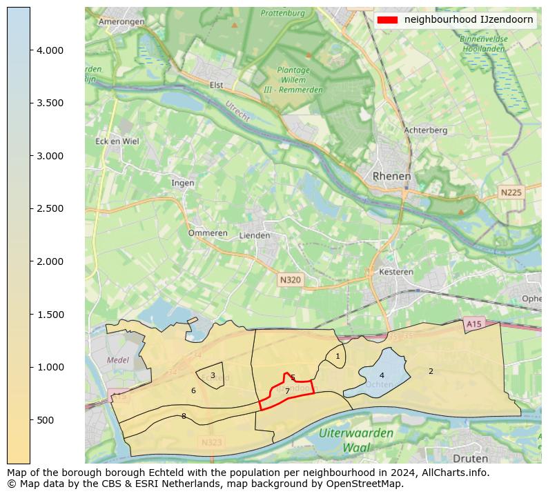 Image of the neighbourhood IJzendoorn at the map. This image is used as introduction to this page. This page shows a lot of information about the population in the neighbourhood IJzendoorn (such as the distribution by age groups of the residents, the composition of households, whether inhabitants are natives or Dutch with an immigration background, data about the houses (numbers, types, price development, use, type of property, ...) and more (car ownership, energy consumption, ...) based on open data from the Dutch Central Bureau of Statistics and various other sources!