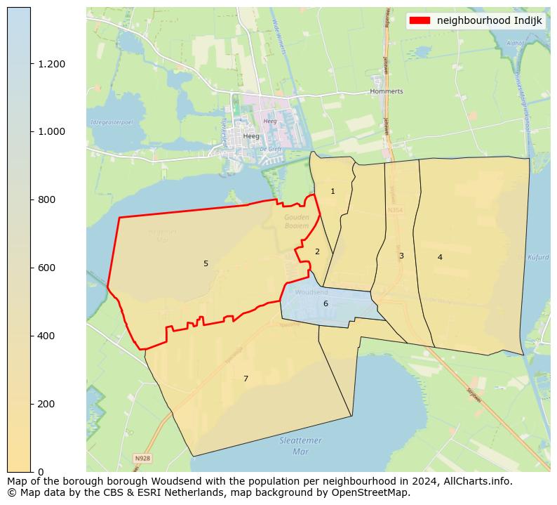 Image of the neighbourhood Indijk at the map. This image is used as introduction to this page. This page shows a lot of information about the population in the neighbourhood Indijk (such as the distribution by age groups of the residents, the composition of households, whether inhabitants are natives or Dutch with an immigration background, data about the houses (numbers, types, price development, use, type of property, ...) and more (car ownership, energy consumption, ...) based on open data from the Dutch Central Bureau of Statistics and various other sources!