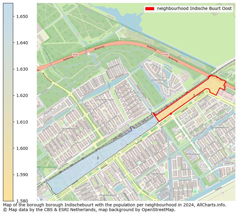 Image of the neighbourhood Indische Buurt Oost at the map. This image is used as introduction to this page. This page shows a lot of information about the population in the neighbourhood Indische Buurt Oost (such as the distribution by age groups of the residents, the composition of households, whether inhabitants are natives or Dutch with an immigration background, data about the houses (numbers, types, price development, use, type of property, ...) and more (car ownership, energy consumption, ...) based on open data from the Dutch Central Bureau of Statistics and various other sources!