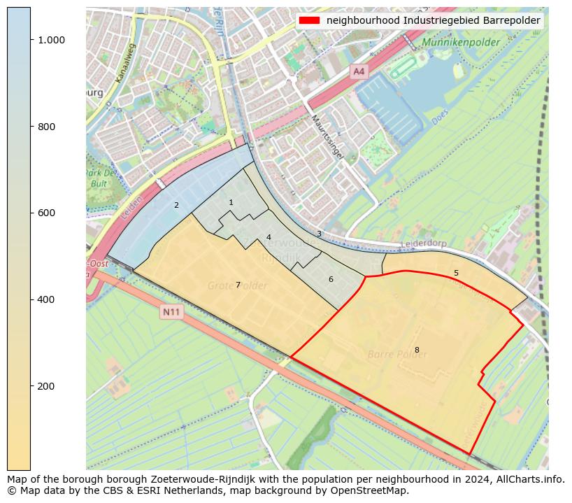 Image of the neighbourhood Industriegebied Barrepolder at the map. This image is used as introduction to this page. This page shows a lot of information about the population in the neighbourhood Industriegebied Barrepolder (such as the distribution by age groups of the residents, the composition of households, whether inhabitants are natives or Dutch with an immigration background, data about the houses (numbers, types, price development, use, type of property, ...) and more (car ownership, energy consumption, ...) based on open data from the Dutch Central Bureau of Statistics and various other sources!