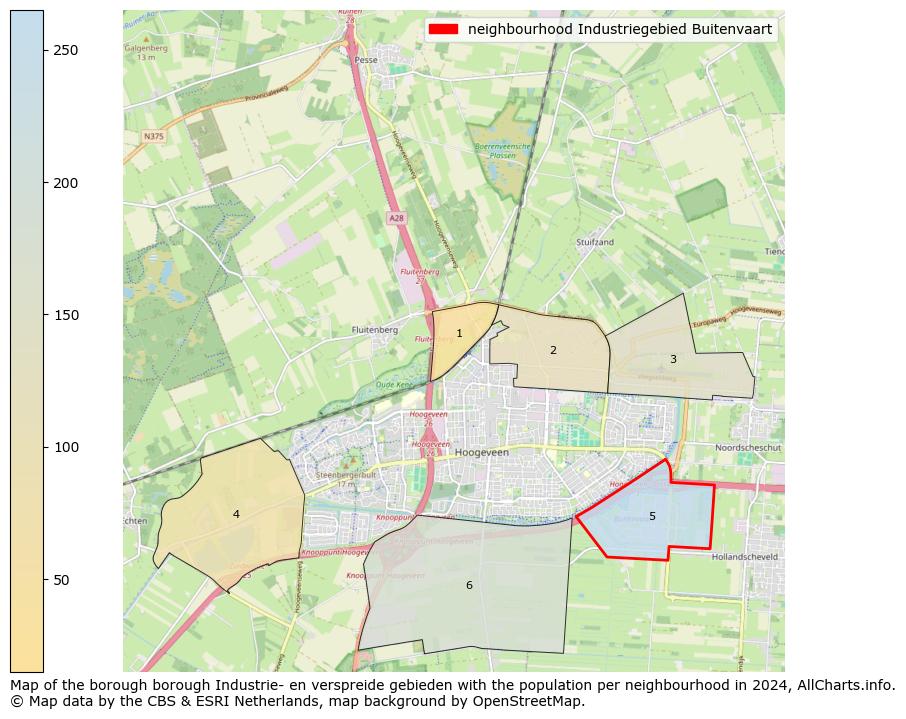 Image of the neighbourhood Industriegebied Buitenvaart at the map. This image is used as introduction to this page. This page shows a lot of information about the population in the neighbourhood Industriegebied Buitenvaart (such as the distribution by age groups of the residents, the composition of households, whether inhabitants are natives or Dutch with an immigration background, data about the houses (numbers, types, price development, use, type of property, ...) and more (car ownership, energy consumption, ...) based on open data from the Dutch Central Bureau of Statistics and various other sources!