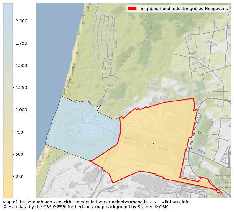 Map of the borough aan Zee with the population per neighbourhood in 2023. This page shows a lot of information about residents (such as the distribution by age groups, family composition, gender, native or Dutch with an immigration background, ...), homes (numbers, types, price development, use, type of property, ...) and more (car ownership, energy consumption, ...) based on open data from the Dutch Central Bureau of Statistics and various other sources!