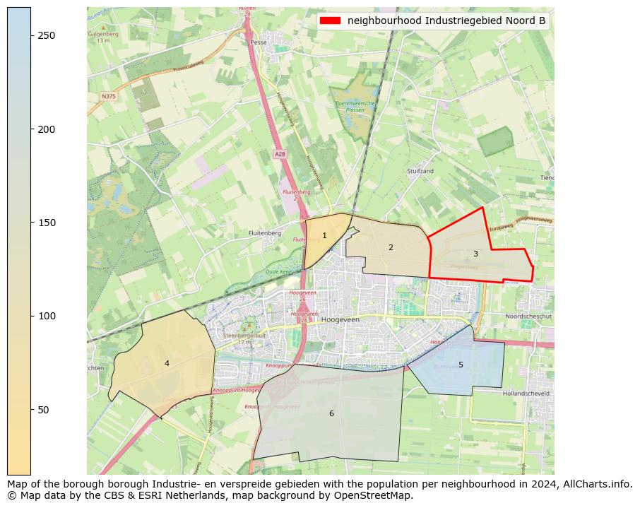 Image of the neighbourhood Industriegebied Noord B at the map. This image is used as introduction to this page. This page shows a lot of information about the population in the neighbourhood Industriegebied Noord B (such as the distribution by age groups of the residents, the composition of households, whether inhabitants are natives or Dutch with an immigration background, data about the houses (numbers, types, price development, use, type of property, ...) and more (car ownership, energy consumption, ...) based on open data from the Dutch Central Bureau of Statistics and various other sources!