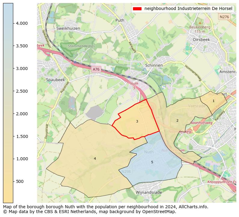 Image of the neighbourhood Industrieterrein De Horsel at the map. This image is used as introduction to this page. This page shows a lot of information about the population in the neighbourhood Industrieterrein De Horsel (such as the distribution by age groups of the residents, the composition of households, whether inhabitants are natives or Dutch with an immigration background, data about the houses (numbers, types, price development, use, type of property, ...) and more (car ownership, energy consumption, ...) based on open data from the Dutch Central Bureau of Statistics and various other sources!