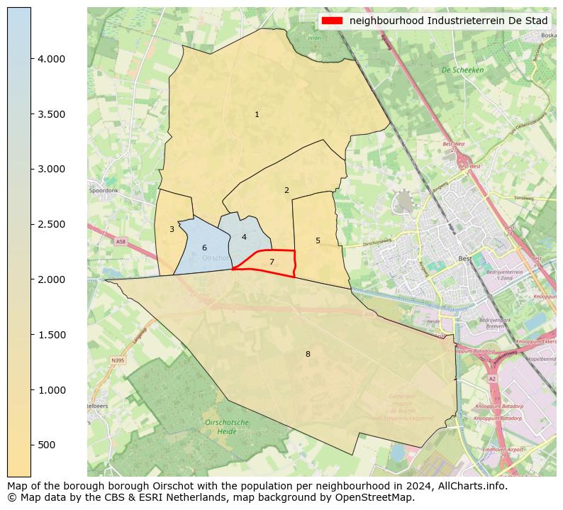 Image of the neighbourhood Industrieterrein De Stad at the map. This image is used as introduction to this page. This page shows a lot of information about the population in the neighbourhood Industrieterrein De Stad (such as the distribution by age groups of the residents, the composition of households, whether inhabitants are natives or Dutch with an immigration background, data about the houses (numbers, types, price development, use, type of property, ...) and more (car ownership, energy consumption, ...) based on open data from the Dutch Central Bureau of Statistics and various other sources!